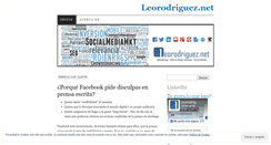 Desktop Screenshot of leorodriguez.net